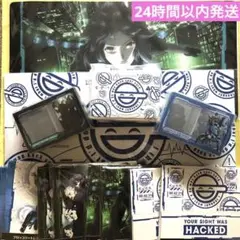 【希少品】攻殻機動隊 笑い男 デッキケース プレイマット セット 希少品】攻殻機動隊 笑い男 デッキケース プレイマット セット