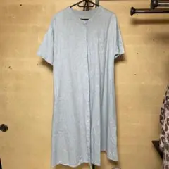Samansa Mos2 半袖シャツワンピース F