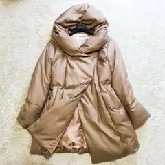 美品✨ロペ ダウンコート ショールカラー サイズ38 ベージュ