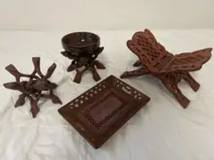 【新年セール☆】アジア雑貨セット☆入れ物☆本立て