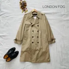 ロンドンフォグ 定番古着 ダブルボタントレンチコート 38 M ベージュ