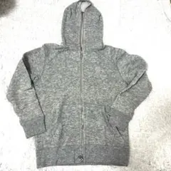 MARK & LONA ニットパーカーエクリュ シースルークロップドサマーニットパーカー | ファッション通販
