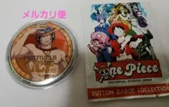 ワンピース　プレミアサマー2025 USJ　缶バッジコレクション　エース　新品