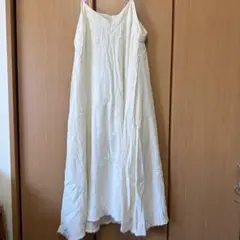チャオパニックティピー ワンピース 2way ホワイト