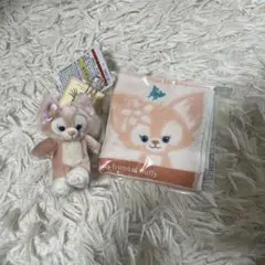 ダッフィーの友達 タオルとぬいぐるみセット　リーナベル