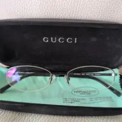 連休セール！☆グッチ（GUCCI）☆　チタンメガネフレーム　美品