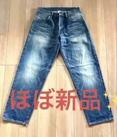 ほぼ新品✨ CALEE USED WIDE TYPE DENIM PANTS M