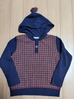 ファミリア ニット パーカー 120cm