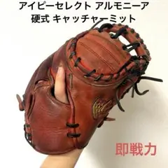 アイピーセレクト 型抜群 極美品 硬式 キャッチャーミット アイピーセレクト 野球グローブ 20%OFF 【ラベル交換不可】 野球
