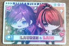 にじさんじ　にじさんじチップス　ローレン・イロアス　レイン・パターソン