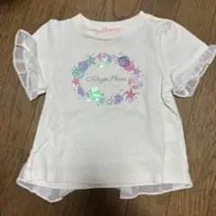 mezzo piano フリル袖 Tシャツ 100cm