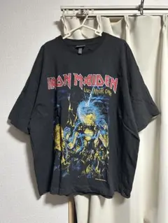 h&m iron maiden tシャツ　XL