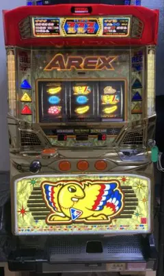 AREX AE 5号機　スロット実機　アレックス　パチスロ台 楽天市場】【本州送料無料】アレックスAE 【コイン不要機セット