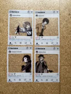 文豪ストレイドッグス　特典SNS風クリアシート