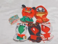 めでたい！えんぎもの　ケープ　5種　ぬいぐるみ