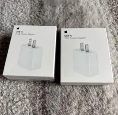 20W USB-C電源アダプタ 2個セット