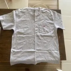 最終値下げしました❗DANTON ホワイト Tシャツ ポケット付き　40