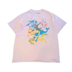 日本未発売　海外オフィシャル　ポケモン　イーブイ　ブイズ　Tシャツ