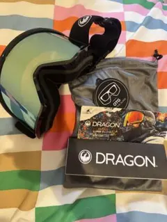 DRAGON OTGゴーグル 透明レンズ 収納袋付き