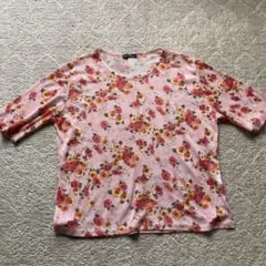 花柄半袖Ｔシャツ