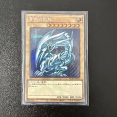 青眼の白龍 シークレット QCCP