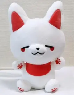 かみさまキツネとサラリーマン BIGぬいぐるみ シロ