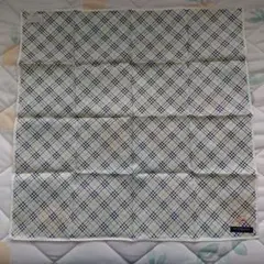 BURBERRY チェック柄 大判 ハンカチ 日本製 バーバリー