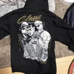 Classic Legends ビギー 2pacパーカー L b-boy