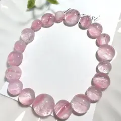 沖縄　琉球ガラスナギット20個セット/泡あわ×ピンク
