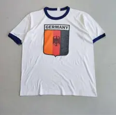 ヴィンテージ リンガー Germany プリントTシャツ 90s 80s