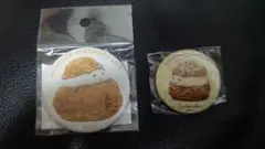 助六の日常 缶バッジ チュークリーム 缶バッチ キンクマハムスター GOTTE