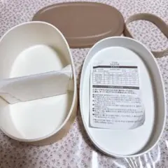 アイボリーお弁当箱 580ml お弁当箱　一段弁当　おしゃれ　サブヒロモリ