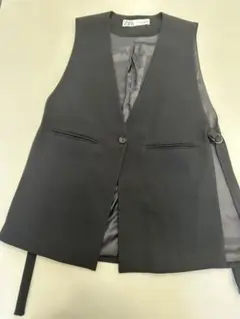 ZARA バックルベストジレ