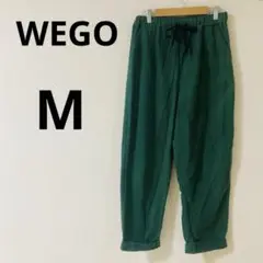 WEGO 【M】　パンツ　ロールアップ　総ウエストゴム　綿100% ゆったり