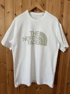 ノースフェイス NT32235 ビッグロゴTシャツ M ホワイト UVカット