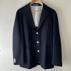 VISARUNOビサルノ　メンズ　テーラードジャケット　ブラック　3L