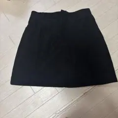 黒 タイト ミニ スカート