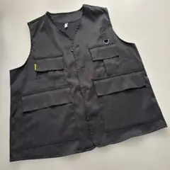 【XINNUO】◆ユニセックス◆前ボタンVネックベスト