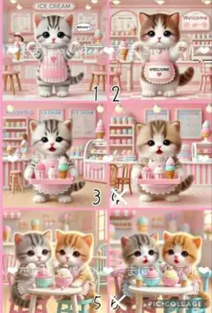 8/25♡ねこちゃん♡パネル♡ハンドメイド