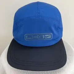 90s ナイキ NIKE ACG CLIMAFIT 青 ナイロンキャップ 希少