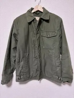 vintage 60s 初期型 移行期A2デッキジャケット small 希少 最初期 60s 米軍 実物 USN A-2 デッキジャケット三角