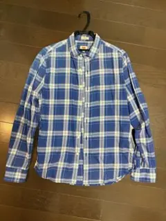 Levi's スリムフィット チェックネルシャツ M