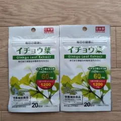 イチョウ葉 サプリメント 2袋 日本製