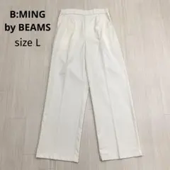 ◆ B:MING by BEAMS ツータック　テーパード　イージー　パンツ