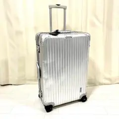 超希少 リモワ 青ロゴ 4輪 トパーズ シルバーインテグラル 82L キャリー