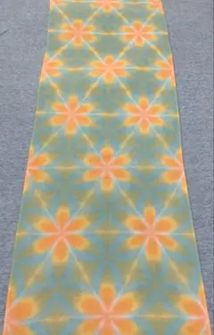 雪花絞り　晒し　晒　手ぬぐい　ハンドメイド　52
