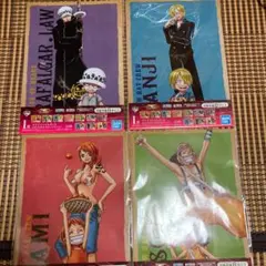 ワンピース　一番くじ　クリアファイル