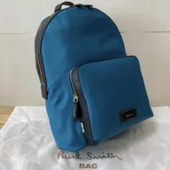 新品Paul Smith ポールスミス リュック ナイロン ターコイズ