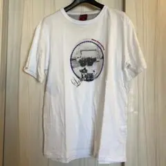 ホワイト Tシャツ グラフィックプリント 40