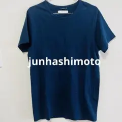 junhashimoto ネイビー クルーネック Tシャツ size5